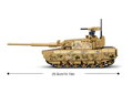 Sluban Army M38-B1616 Bojový tank ZTZ-100 v mierke 1:44