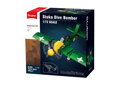 Sluban Model Bricks M38-B1617D Stremhlavý bombardér Stuka v mierke 1:72