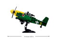 Sluban Model Bricks M38-B1617D Stremhlavý bombardér Stuka v mierke 1:72