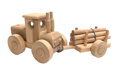 Ceeda Cavity Drevený veľký traktor s nákladom