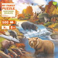 Puzzle Divoká zver Severu 500 dielikov