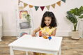 Rainbow Paddington a listy tete Lucy