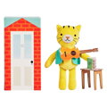 Petitcollage Plyšový tiger Theodor hudobník