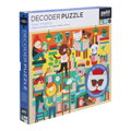 Petitcollage Puzzle s 3D okuliarmi Knižnica 100 ks