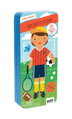 Petitcollage Magnetické puzzle Športovec