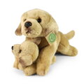 Plyšový labrador so šteniatkom ležiaci 25 cm ECO-FRIENDLY