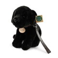 Plyšový pes labrador čierny 25 cm ECO-FRIENDLY