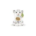 Rappa Plyšový tiger biely sediaci 15 cm ECO-FRIENDLY