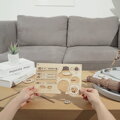 RoboTime Drevené 3D mechanické puzzle Pirátsky ďalekohľad 314 ks