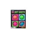 Schylling NeeDoh Farebné stláčacie loptičky Hot Shots 4 ks