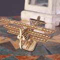 RoboTime Drevené 3D puzzle Historické lietadlo 145 ks