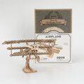 RoboTime Drevené 3D puzzle Historické lietadlo 145 ks