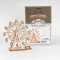 RoboTime Drevené 3D puzzle Ruské koleso 120 ks