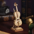 RoboTime drevené 3D puzzle Violončelo 58 ks