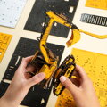 RoboTime Drevené 3D puzzle Bager