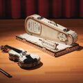 RoboTime Drevené 3D puzzle Viola