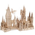 Ugears 3D mechanické puzzle - Rokfort, Harry Potter