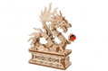 Ugears 3D drevené mechanické puzzle Drak