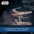 Ugears 3D drevená mechanická skladačka Star Wars Luke Skywalker X-Wing stíhačka