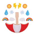 Bigjigs Toys Balančná hra Počasie - poškodený obal