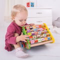 Bigjigs Toys Aktívny trojuholník s angličtinou