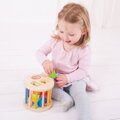 Bigjigs Toys Vhadzovanie tvarov do valca