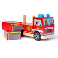 Bigjigs Toys Nasadzovanie Hasičské auto
