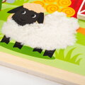 Bigjigs Toys Senzorická doska Farma