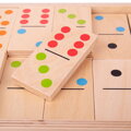 Bigjigs Toys Veľké drevené domino - poškodený obal