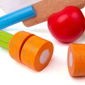 Bigjigs Toys Drevená zelenina na krájanie s čiapkou