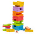 Drevená hra Farebná Jenga