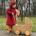 Bigjigs Toys Látková bábika Poppy - 28 cm