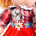 Bigjigs Toys Látková bábika Mandie - 34 cm