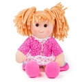 Bigjigs Toys Látková bábika Becky - 38 cm