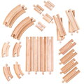 Bigjigs Rail Drevené koľaje Set 24 dielov