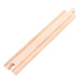 Bigjigs Rail Drevené koľaje Dlhé rovné koľaje - 21 cm - 4 ks