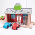 Bigjigs Rail Drevené vláčiky - Železničná stanica