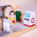 Bigjigs Rail Drevené vláčiky - Stanica metra