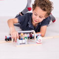 Bigjigs Rail Drevené vláčiky - Stanica metra