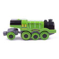 Bigjigs Rail Elektrická lokomotíva Flying Scotsman, zelená