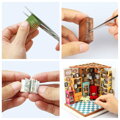 RoboTime Drevené 3D puzzle Miniatúra Knižnica DG102