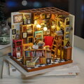 RoboTime Drevené 3D puzzle Miniatúra Knižnica DG102