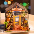 RoboTime Drevené 3D puzzle Miniatúra domčeka Skleník DG104