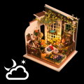 RoboTime Drevené 3D puzzle Miniatúra Záhradná terasa DG108
