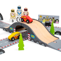 Bigjigs Rail Drevená autodráha závodný deň - poškodený obal
