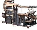RoboTime Drevené 3D mechanické puzzle Guľôčkové dráhy Mesto prekážok 294 ks