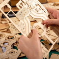 RoboTime Drevené 3D puzzle Závodné auto 220 ks