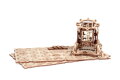 Wood Trick 3D mechanické puzzle - Koleso šťastia 53 ks
