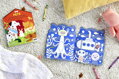 Petitcollage Omaľovánka so samolepkami Príšerky