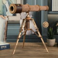 RoboTime Drevené 3D mechanické puzzle Pirátsky ďalekohľad 314 ks